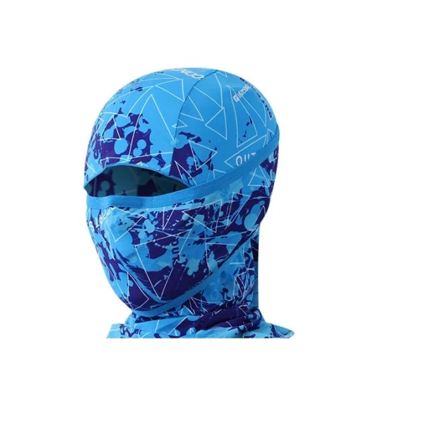[INCONTRO] Cool Balaclava 3D Stereoscopic (Sky Blue, Face/ UV Protection/ Sun Shade)