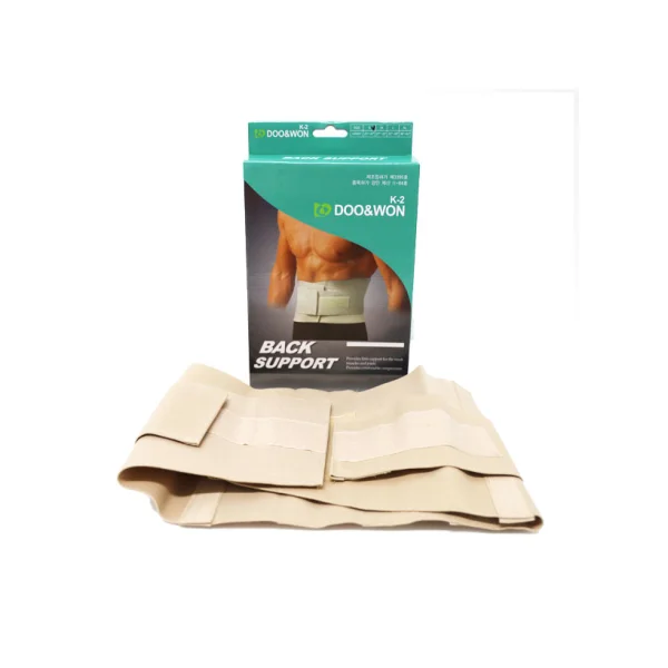DOOWON Lumbar Support Belt (S/ Small, 24 - 27 inches, Back Brace/ Corset, 1 pc)