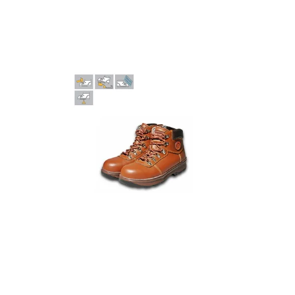 [HECTOR] 6Inch Safety Shoes (SMX 602/ 285mm/ D/ Brown, 1)