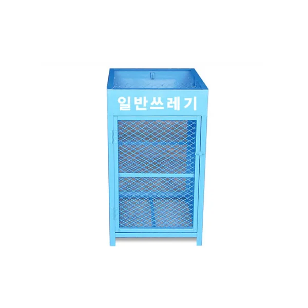 [I - MARKET] Steel Recycling Bin (Paper, 450x450x800mm/ Outdoor)