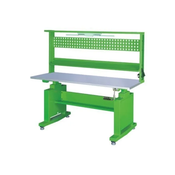 JINSUNG Fixed Height Adjustable Workbench LWT - 1500HR - SUS (1500x750x1570~1910mm, Blue)