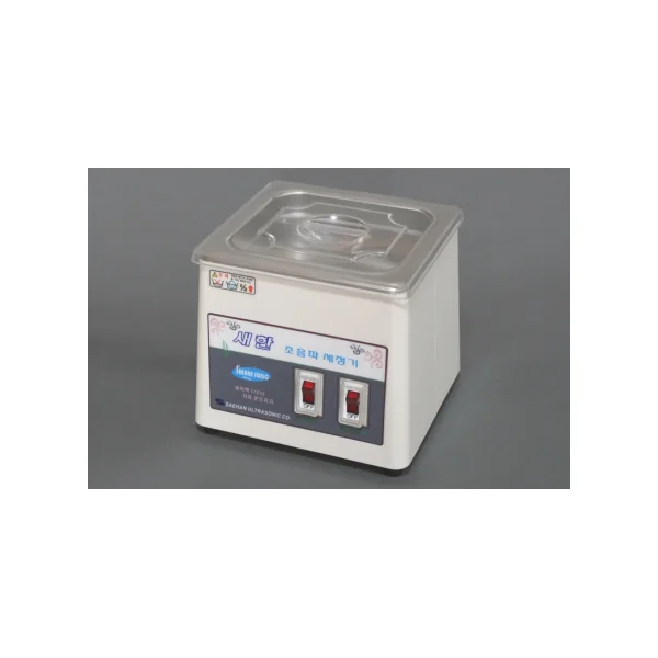 SAEHAN Ultrasonic Cleaner, 1.2L, 28kHz/ 60W, 75℃, Analog