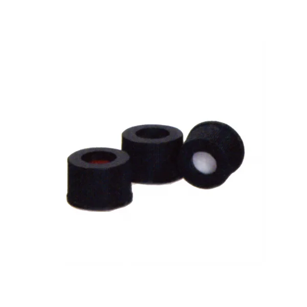 [JGF] 13 - 425 Screw Cap (Integrated Septa) (Black Top Hat Cap, 1000 pcs, 806550TH - 13)