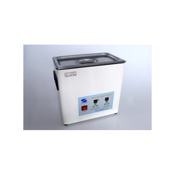 Saehan Digital Ultrasonic Cleaner, 3.3L, 40kHz/ 100W, 30 - 80℃, 30 - min Timer