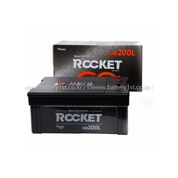 Rocket Automotive Battery Standard Type GB200L