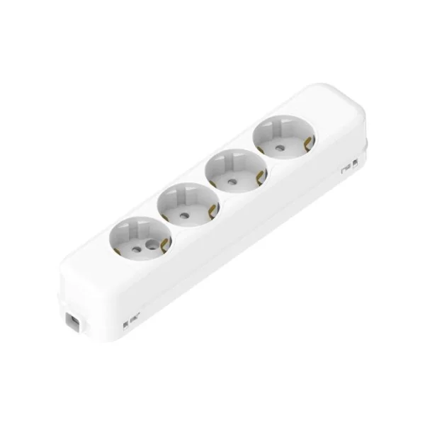 [HYUNDAI ELECTRIC] Surface Outlet HOEC - 4 (4 - Grounded/ Screw Type)