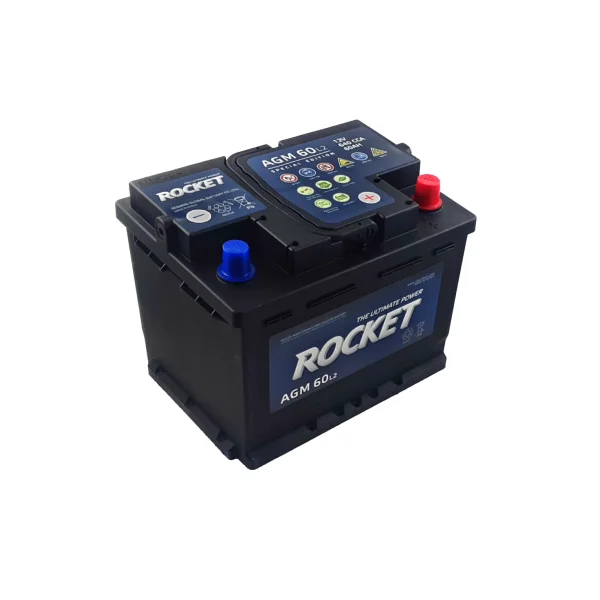 Rocket Vehicle Battery AGM60L2 Storage Battery