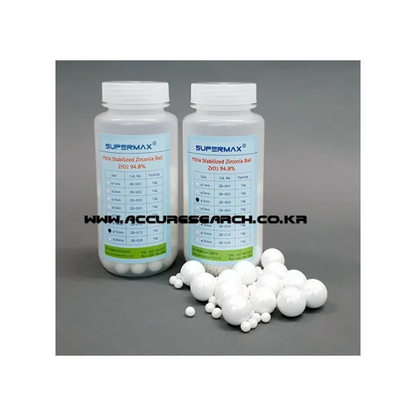 [SUPERMAX] Zirconia Beads (1kg/ 5mm, 1 pc, ZB - 005)