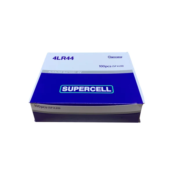 Supercell 4LR44 100pcs 6V Alkaline Battery 1pc