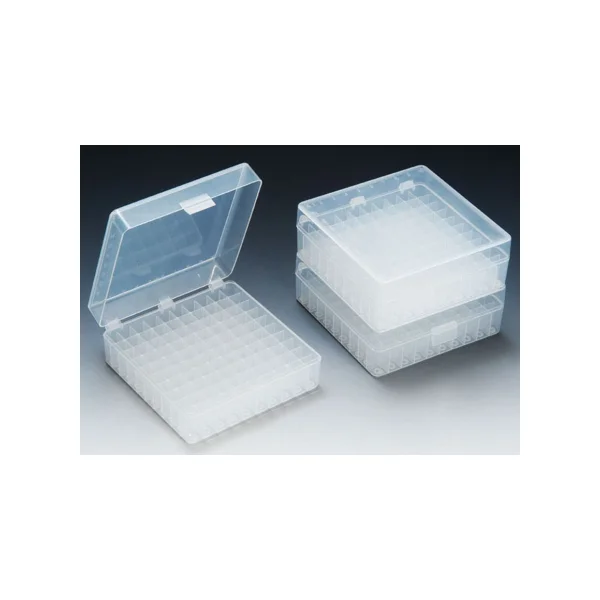 [HKB] Cryo Box (PP Cryo box) (100/ 140x140x53mm/ Transparent/ PP, 1 pc, HSB0100)
