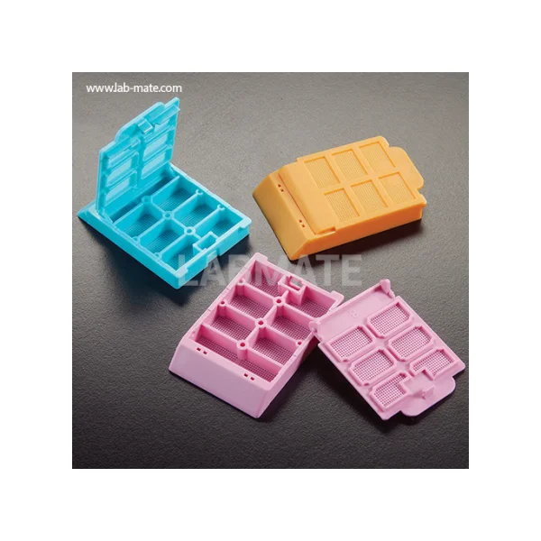 SIMPORT 6 - Section Biopsy Embedding Cassette (Histosette I) (White, 250 pcs, HSI - M503 - 2)