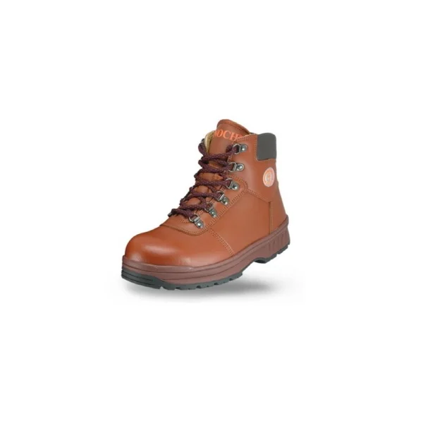[ENOCH] 6Inch Safety Shoes (E - 602/ 240mm/ BROWN, 1)