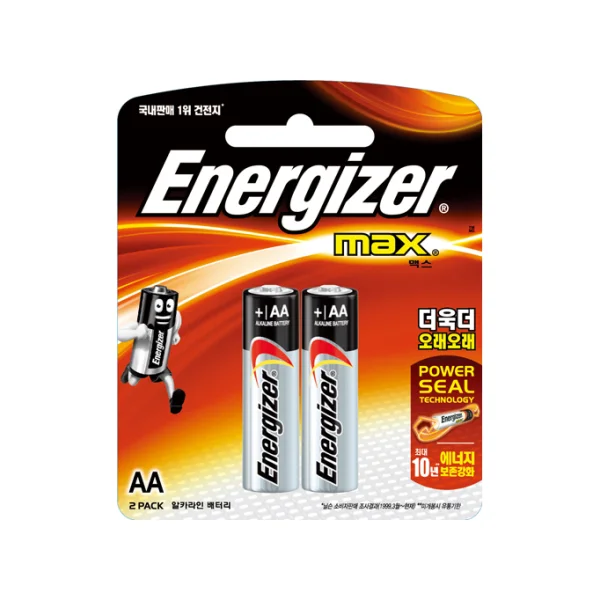 Energizer Alkaline Battery Max AA (2 pcs, LR6)