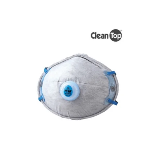 CLEANTOP Dust Mask C395V (10 pcs/ pack, with exhalation valve/ half - mask respirator)