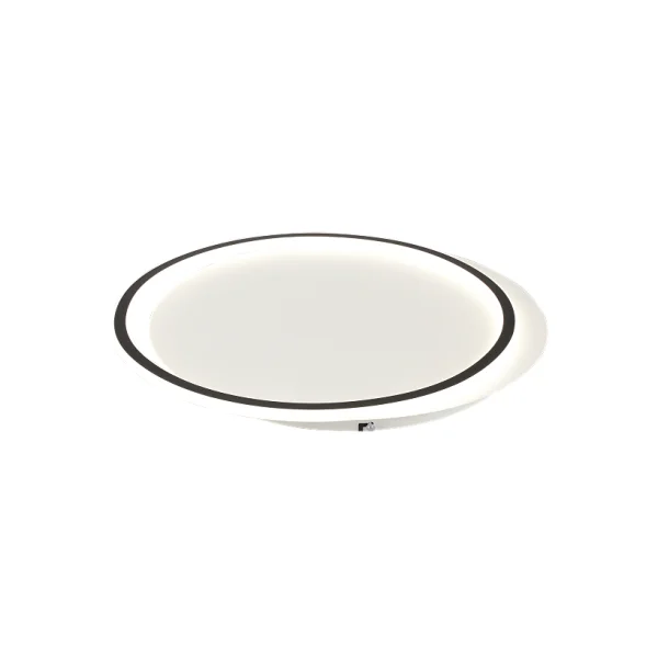 [EVER] Couple Series - Ceiling LED Light CoupleA - Round Black 50W 4K Neutral White