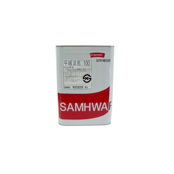 Samhwa Paint Urethane Coating Each Color Urecoat 100 (18L, For Flooring, High Hardness, Primer)