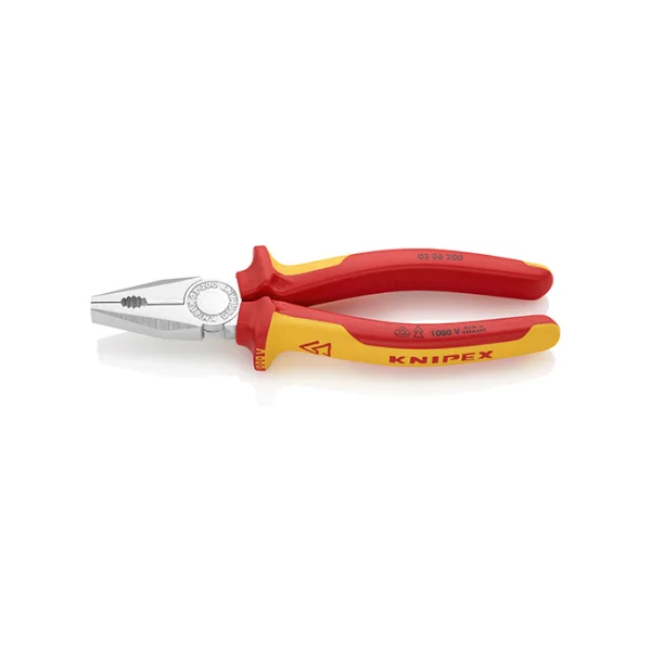 [KNIPEX] Insulated Pliers (High Voltage) 03 06 200 SB (8 - inch)