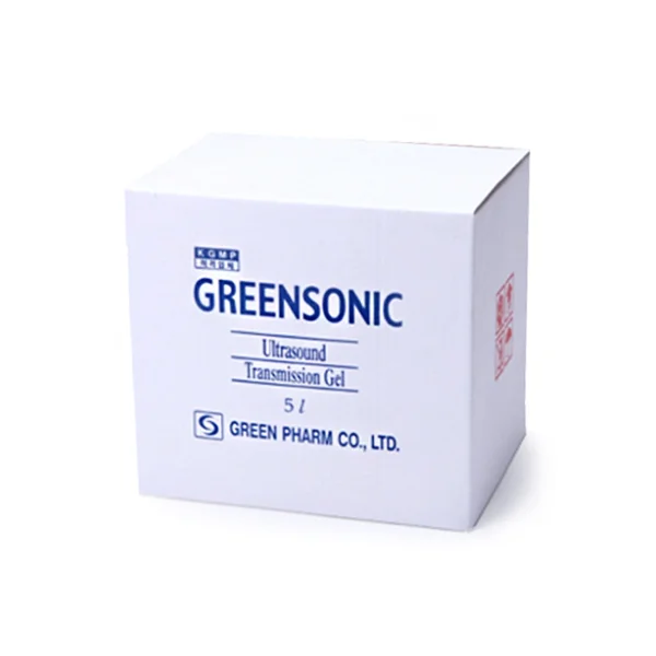 [GREEN PHARM] Green Sonic Ultrasound Gel (Blue/ 5L, 1 pc, Sono Jelly)