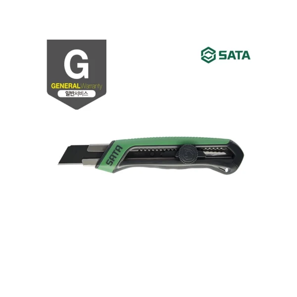 [SATA] Utility Cutter Knife 93483 (25mm, ABS&TPR Handle)