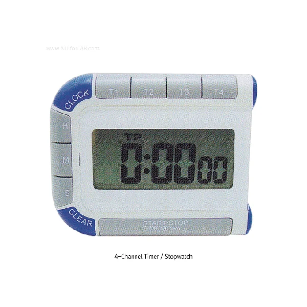 ETL Timer/ Stopwatch (4 Channel, 24hr, SL.Tim3005)