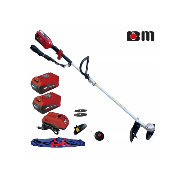 Buksung Industry Cordless Grass Trimmer BC40F3 Full Set (2 Batteries + Charger + 2 Blades + Bag + Nylon Cutter)