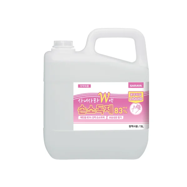 [SARAYA] Sanisara W Hand Sanitizer (5L, 83% Ethanol, Liquid Type, 1 pc/ single item, Quasi - drug)