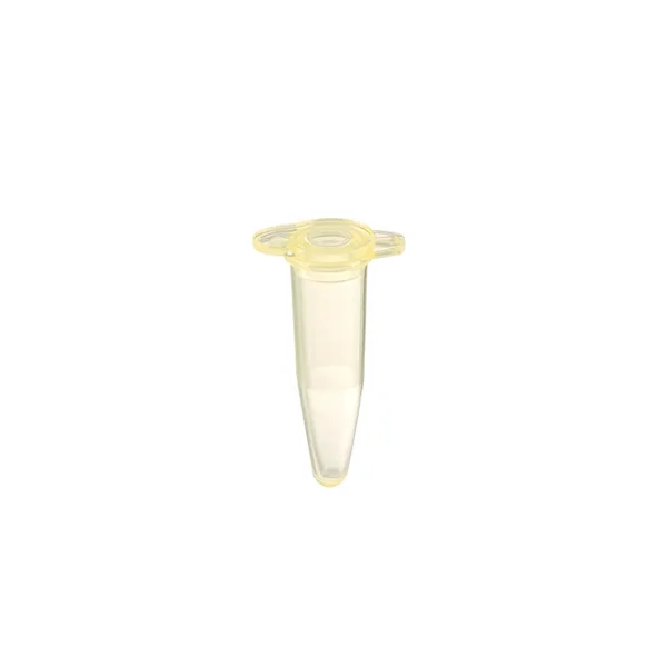 HYUNDAI MICRO PCR Tube Flat Cap/ Single Type (Sterilized/ Yellow/ 0.2ml, 1000 pcs, HBPS002YF1T)