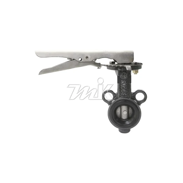 [HONGSHIN VALVE] Lever Type Butterfly Valve (Cast Iron/ SUS Handle/ 10K/ 200A/ 260mm/ 10MPa, 1 pc)