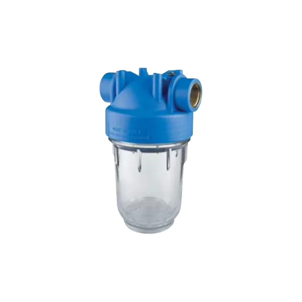 [ATLAS FILTRI] 1 - Stage PET Clear Housing (5inch/ 15A/ 122x185mm, 1 pc)