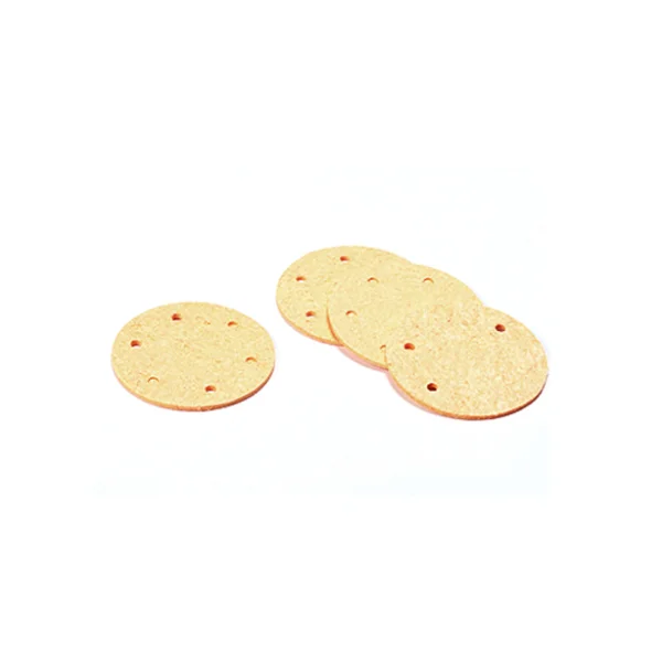 Anjin Pharm Medi Sponge for Interferential Current Stimulator (Ø6x1.5cm, 4 pcs, Premium, ICT)