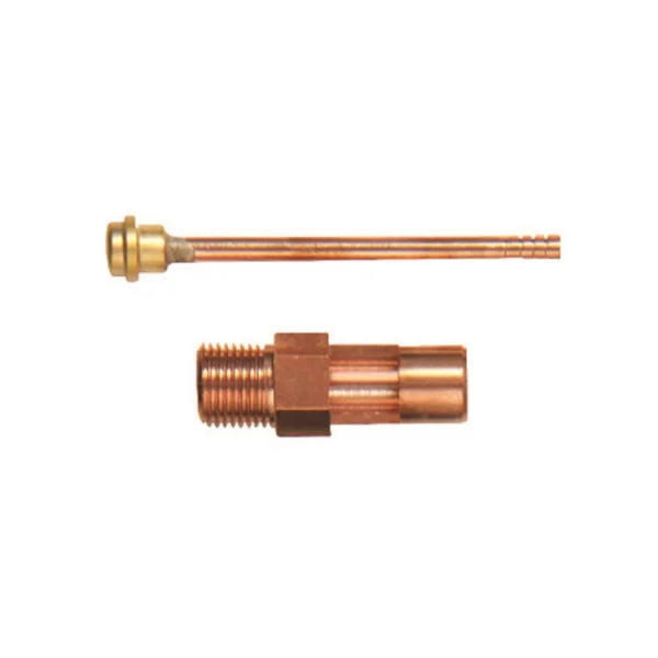 WON TECH Argon Torch Head Connector Crimp Type Power Copper Tube Terminal