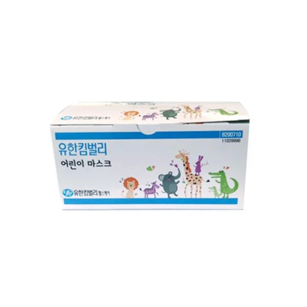 YUHAN - KIMBERLY Disposable Mask - Earloop Type (Children/ Animal Character) 82007 (140x85mm, 36pcs/ PACK)