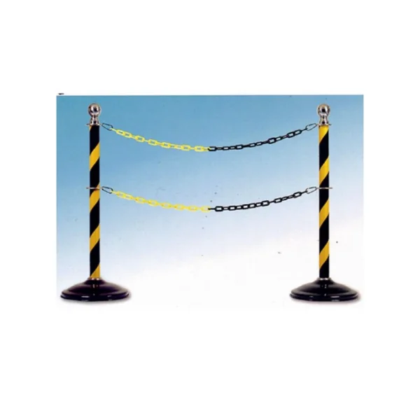 [KUKJE SAFETY] Pattern Barricade KP - 11 (1 - Section/ 1 - Line, Detachable, Chain Sold Separately/ Reflective Tape Attached)