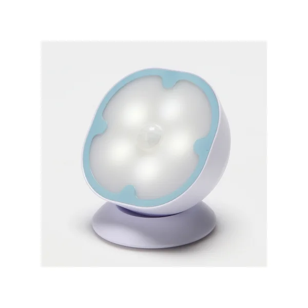 [DJD] Round Surface Mount/ Sensor - Wireless LED Sensor Light - 360 Degree Rotation Daylight Color Rechargeable