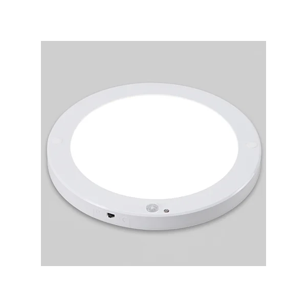 [SS LIGHTING] Round Edge Surface Mount/ Sensor - Round LED Sensor Light Edge - 8 inch 18W KC Daylight