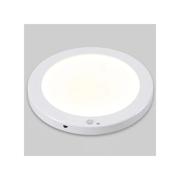 [SS LIGHTING] Round Edge Surface Mount/ Sensor - Round LED Sensor Light Edge - 8 inch 18W KC Bulb