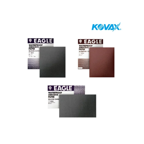 KOVAX Sanding Paper Silicone Carbide K60 Wet Sheet (100 Sheets, Automotive/ Sandpaper/ Sander/ Paper/ Sanding/ Paper)