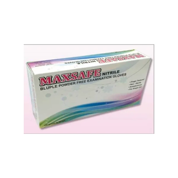 [MAXSAFE] Nitrile Gloves (S/ Blue, 10PK, MXGN - 4502)