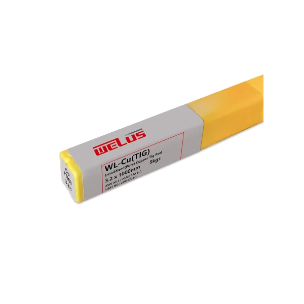 WELUS TIG Pure Copper Welding Rod 3.2￠x 1000mm (ERCU/ TIG - Copper, Copper+Dissimilar Metal)