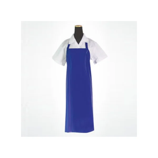 [YESAN] Domestic Production/ Urethane Apron/ H - Type/ Size Medium - 75*85(cm)/ Blue - Matte