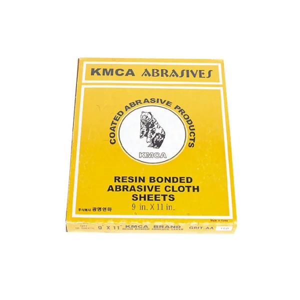 [KWANGMYUNG] Sandpaper (Cloth/ #220, 50 Sheets=1PAC)