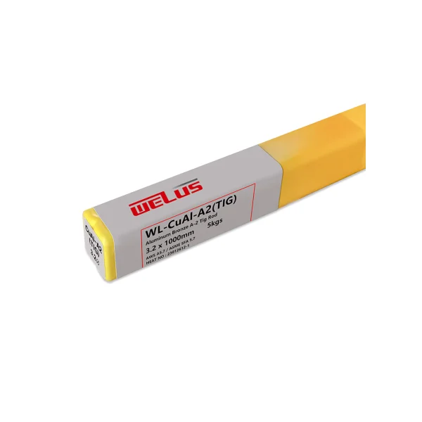 WELUS TIG Welding Rod for Aluminum Bronze 2.4￠x 1000mm (ERCuAl - A2/ TIG - Aluminum Bronze)