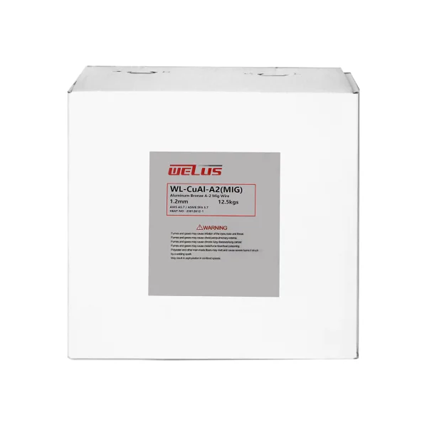 WELUS MIG Welding Wire for Aluminum Bronze 1.2￠x 12.5KG (ERCuAl - A2/ MIG - Aluminum Bronze)