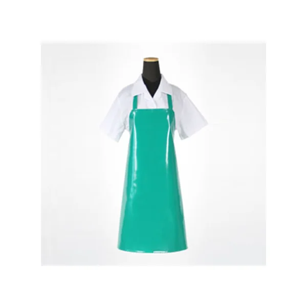 [YESAN] Domestic Production/ Double - Coated Apron/ Waterproof/ Size Small - 65*73(cm)/ Green