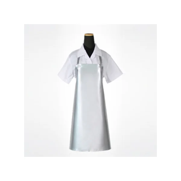 [YESAN] Domestic Production/ Double - Coated Apron/ Waterproof/ Size Small - 65*73(cm)/ Silver