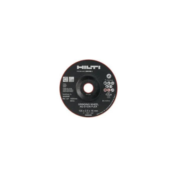 [HILTI] Grinding Disc AG - D Flex (105mm, 2.5T, G60)