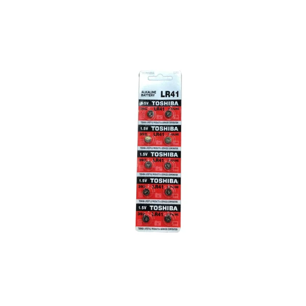 TOSHIBA LR41 1.5V Battery 10pcs