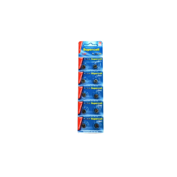[SUPERCELL] LR41 1.5V Battery 10 pcs