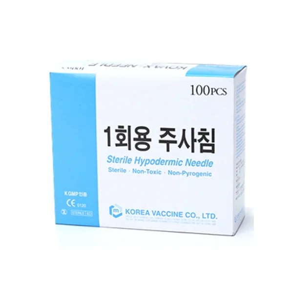 [KOREA VACCINE] Disposable Needle (24G, 60mm, 100 pcs, Needle)