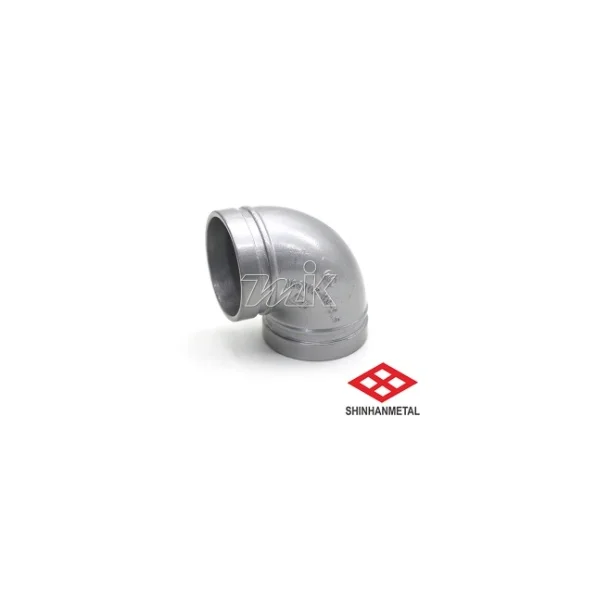[SHINHAN METAL] Groove 90 Degree Elbow (Epoxy/ Ductile/ 80A/ 89.1mm, 1 pc)